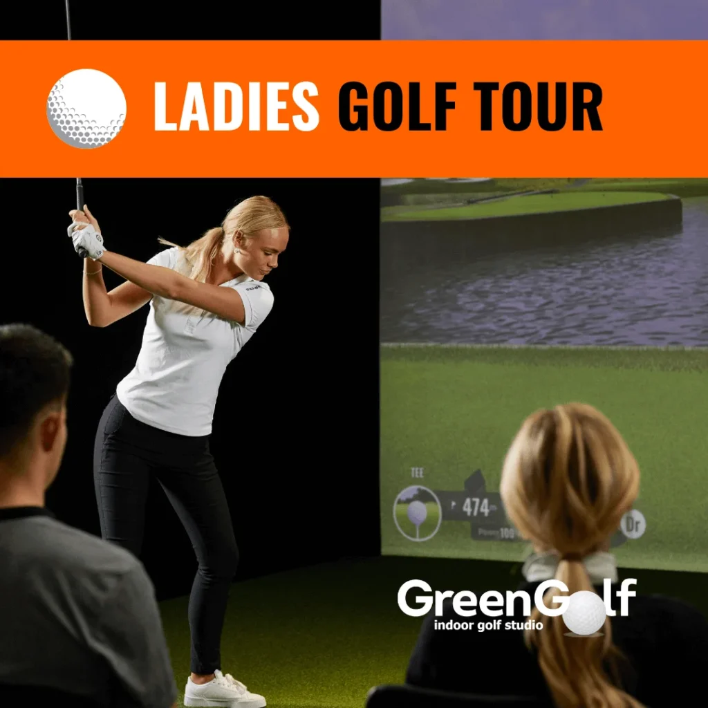 Ladies golf tour - GreenGolf indoor golf studio